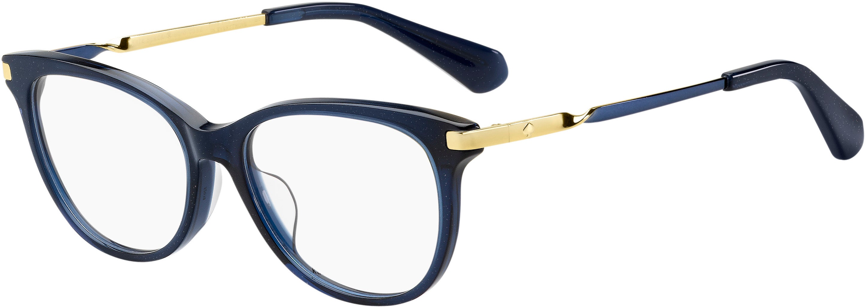 Kate Spade Emalie/F Rectangular Eyeglasses 0PJP-0PJP  Blue (00 Demo Lens)