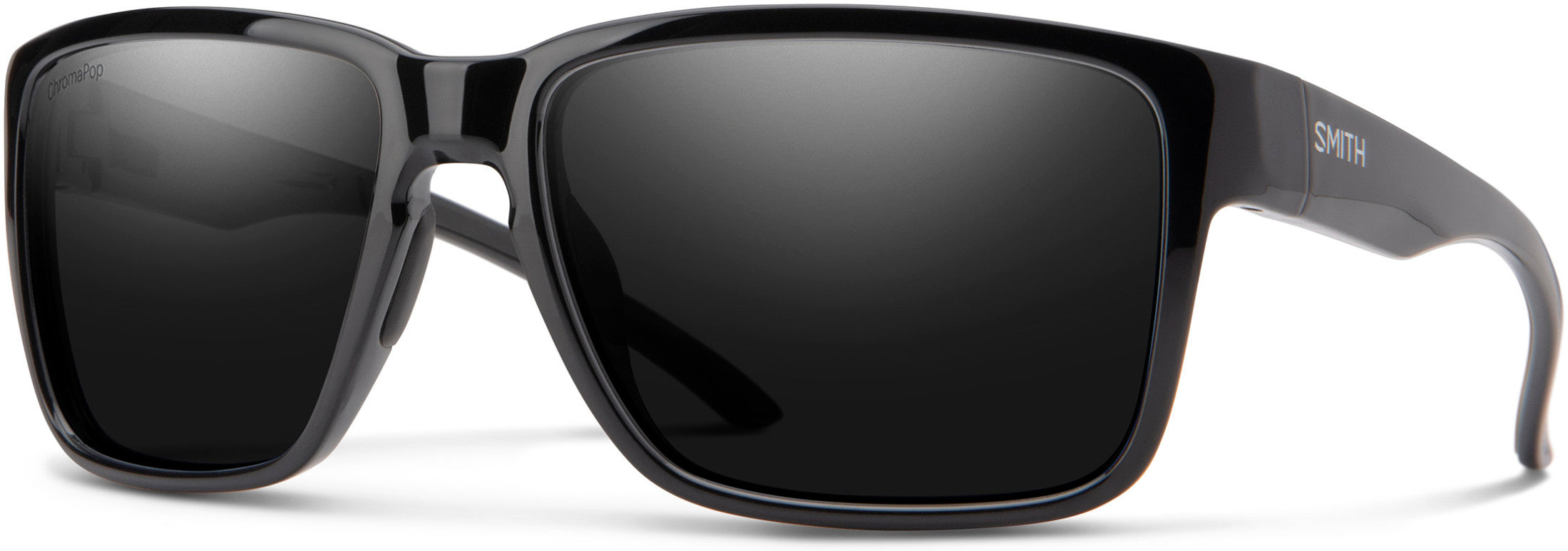 Smith Emerge Rectangular Sunglasses 0807-0807  Black (6N Gray Pz CP)