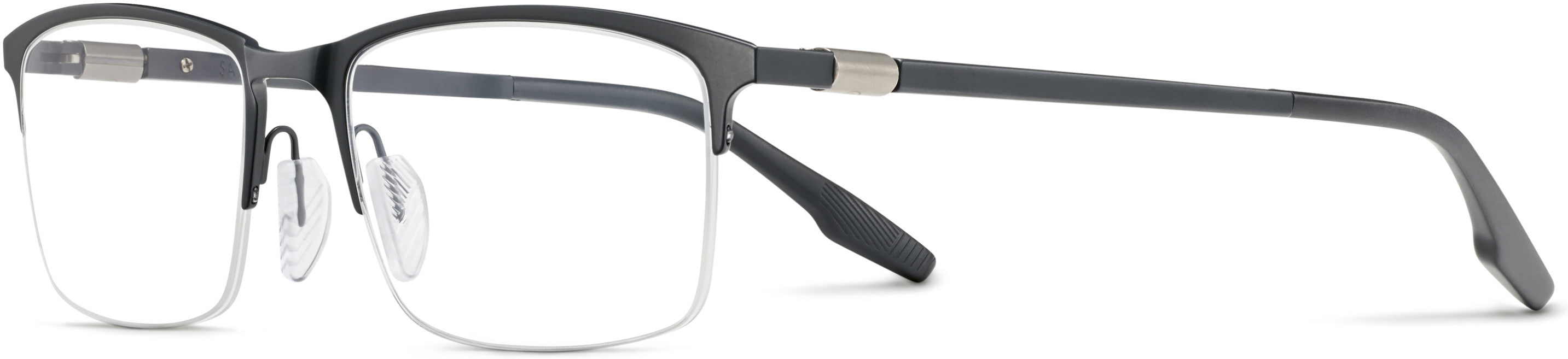 Safilo 2.0 Filo 01 Rectangular Eyeglasses 0FRE-0FRE  Matte Gray (00 Demo Lens)