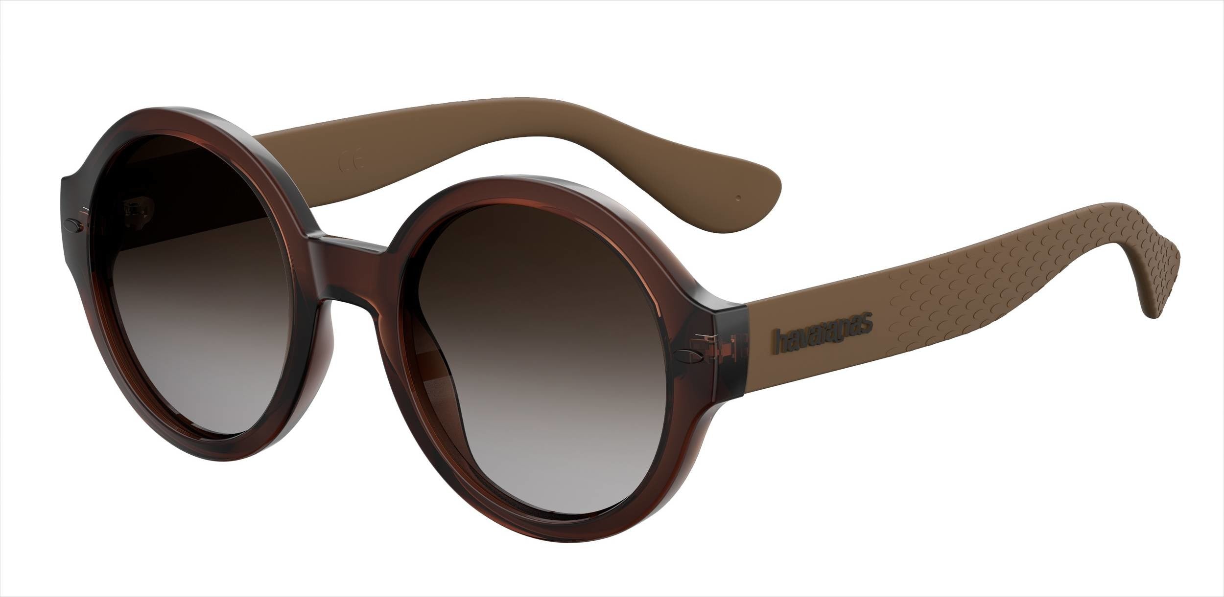 Havaianas Floripa/M Oval Modified Sunglasses 009Q-009Q  Brown (HA Brown Gradient)