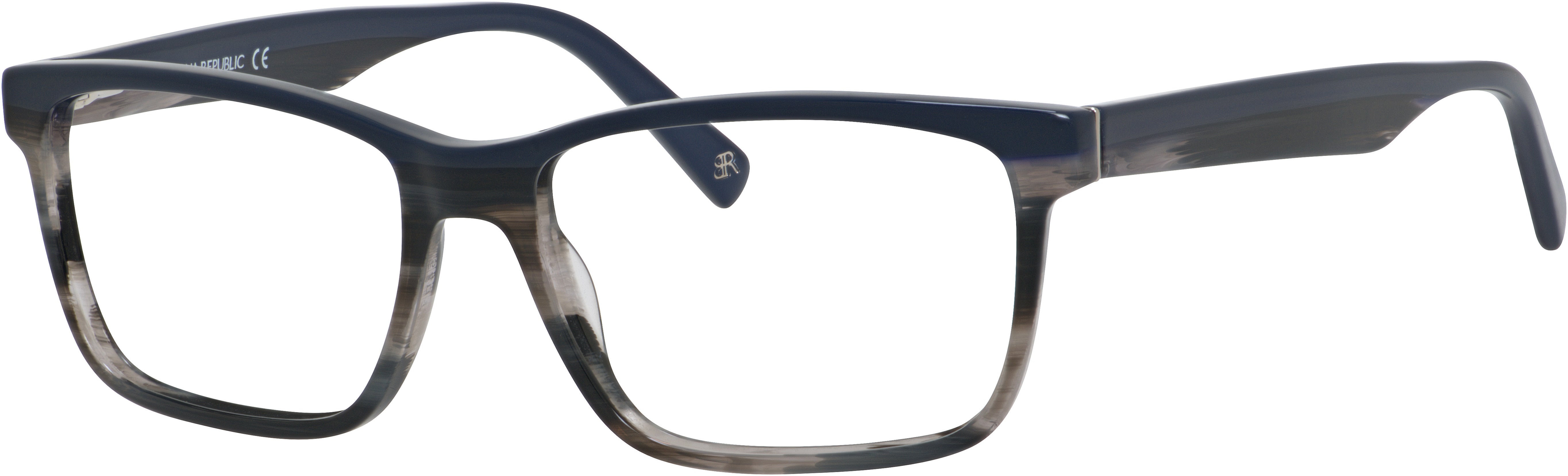Banana Republic Gaige Rectangular Eyeglasses 0FS2-0FS2  Black Gray Black (00 Demo Lens)