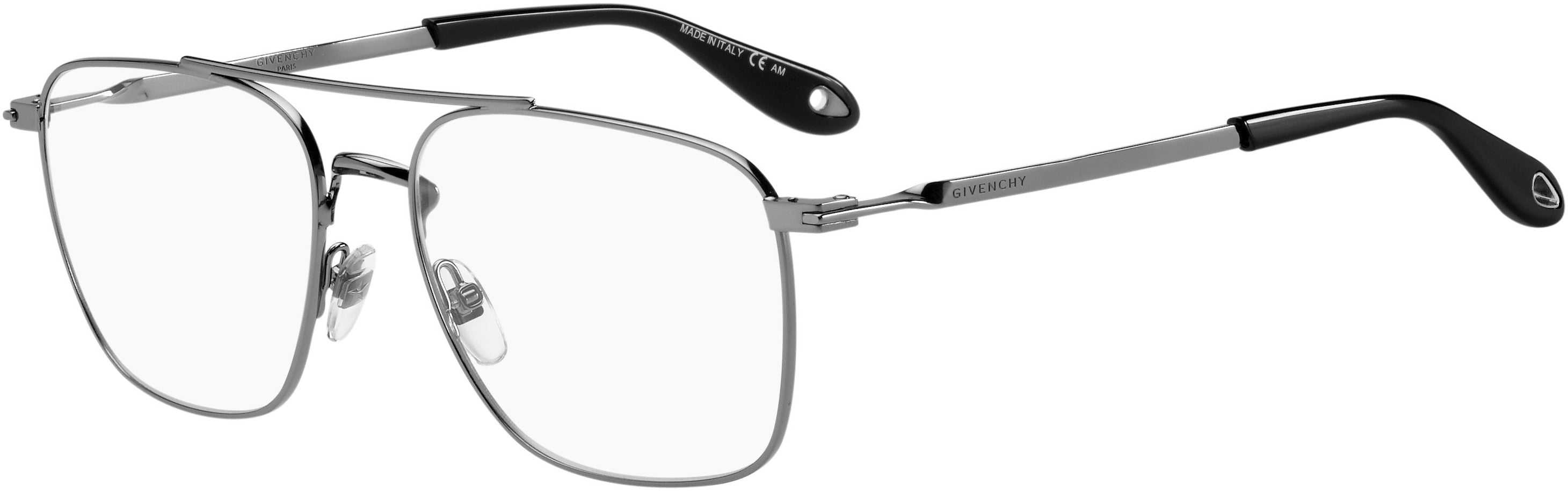  Givenchy 0030 Aviator Eyeglasses 0KJ1-0KJ1  Dark Ruthenium (00 Demo Lens)