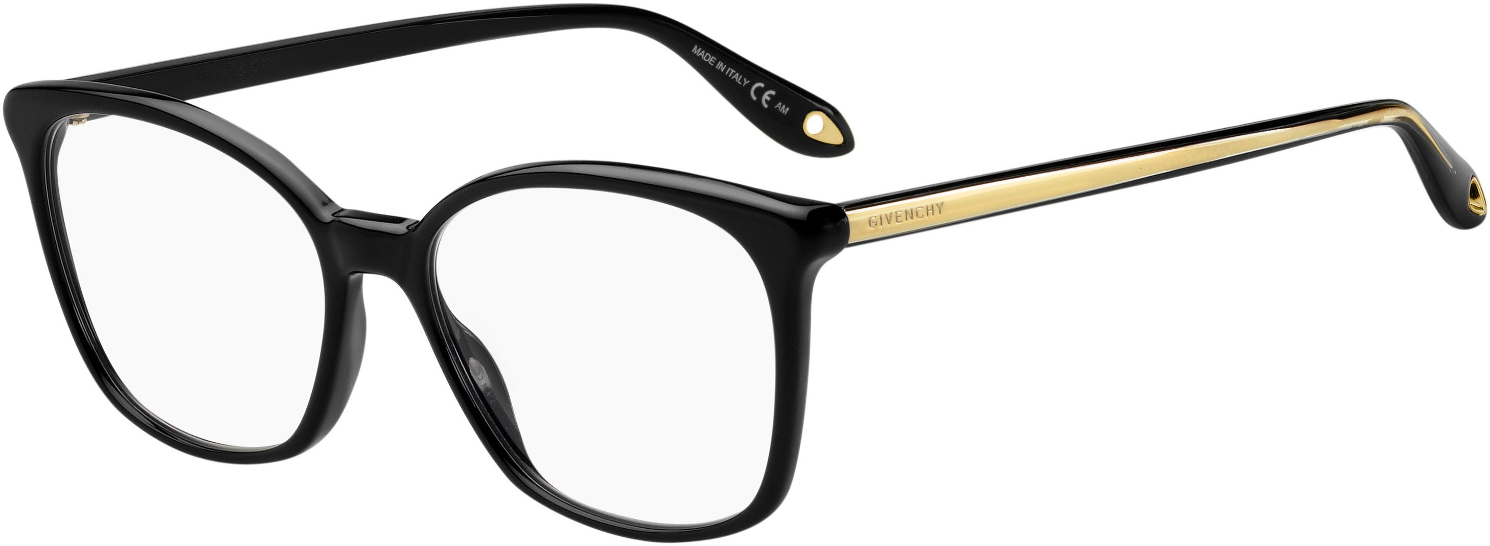  Givenchy 0073 Square Eyeglasses 0807-0807  Black (00 Demo Lens)