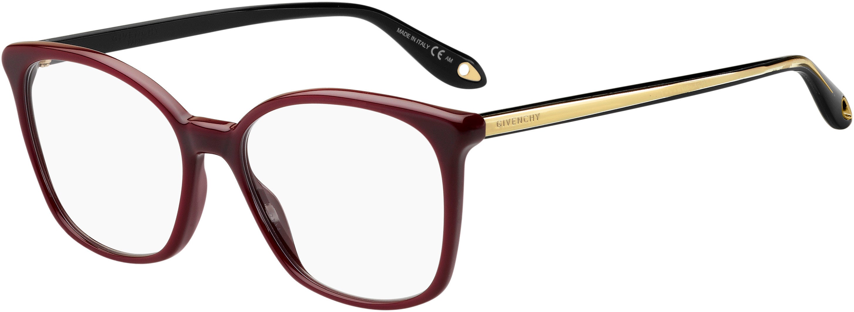  Givenchy 0073 Square Eyeglasses 0C9A-0C9A  Red (00 Demo Lens)