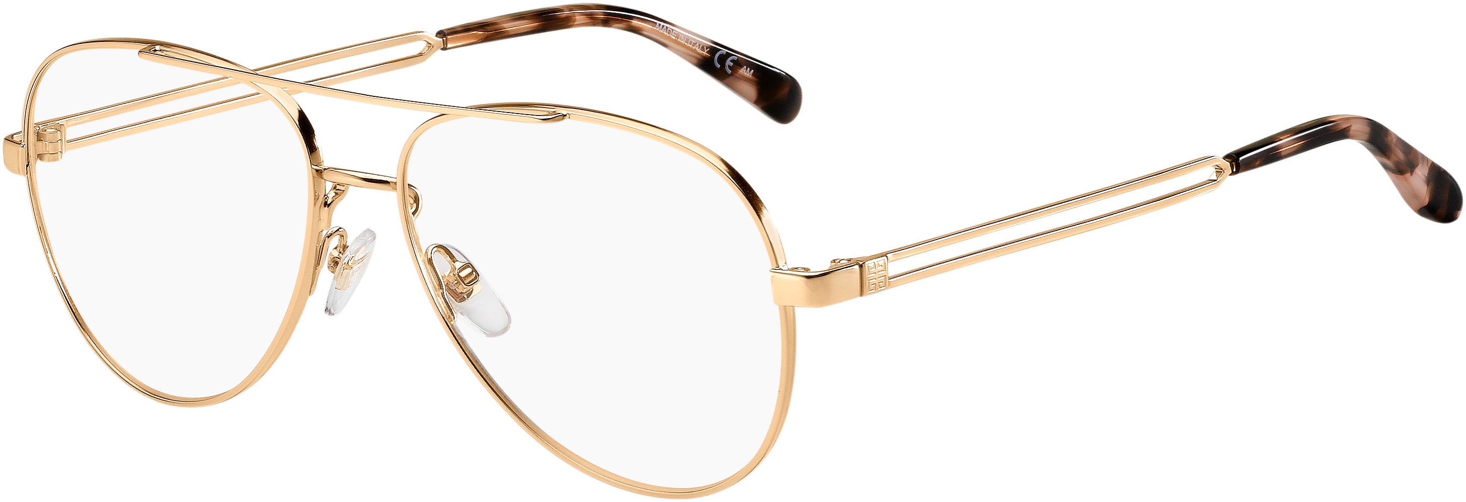  Givenchy 0095 Aviator Eyeglasses 0DDB-0DDB  Gold Copper (00 Demo Lens)