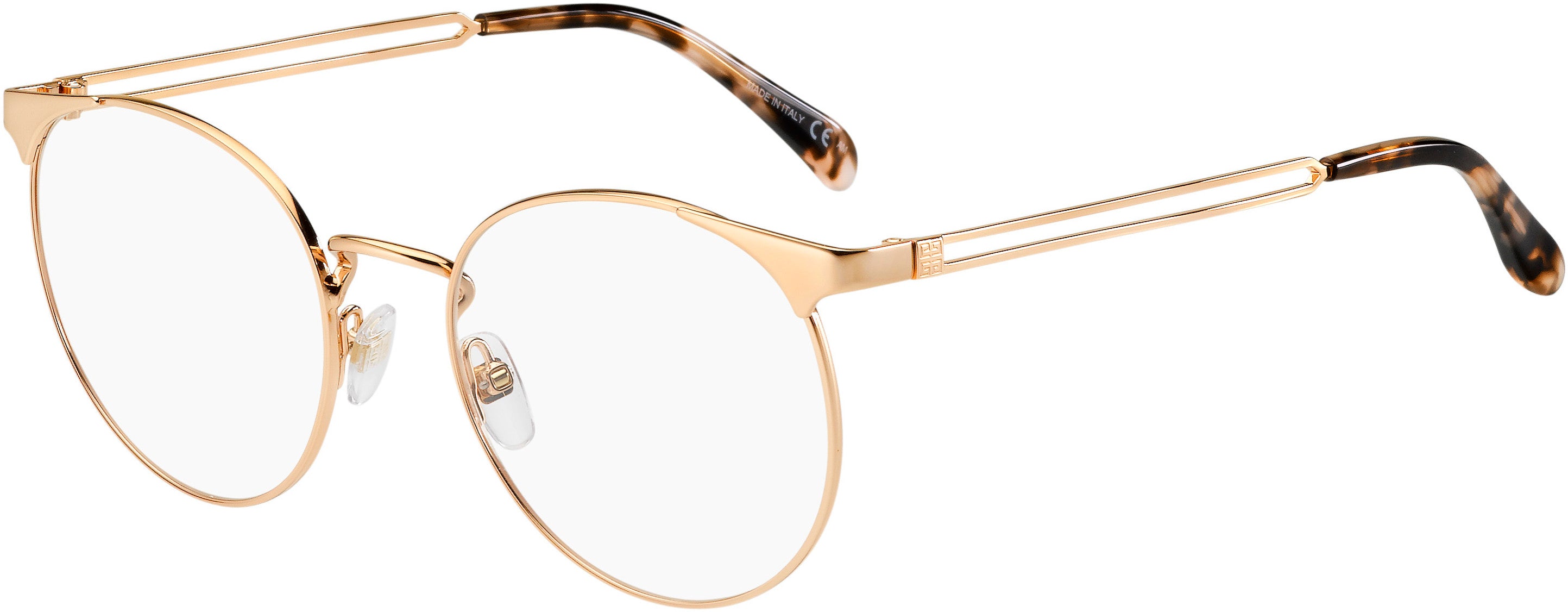  Givenchy 0096 Oval Modified Eyeglasses 0DDB-0DDB  Gold Copper (00 Demo Lens)