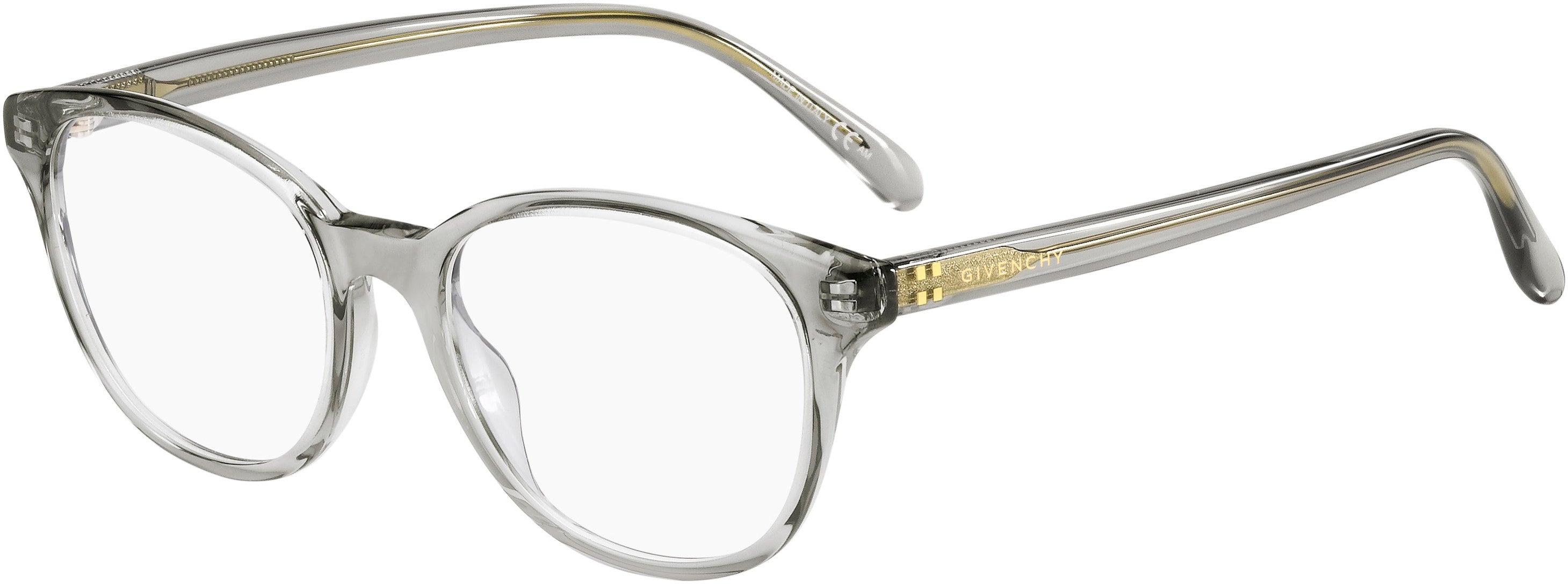  Givenchy 0106 Rectangular Eyeglasses 0KB7-0KB7  Gray (00 Demo Lens)