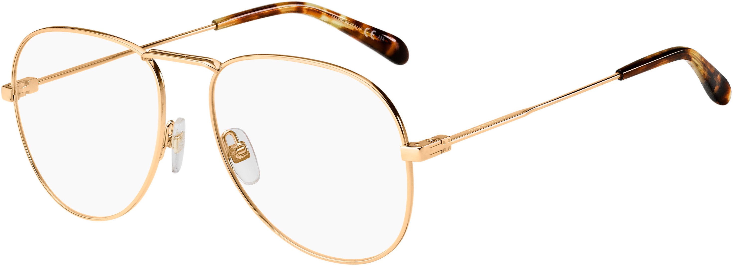  Givenchy 0117 Aviator Eyeglasses 0DDB-0DDB  Gold Copper (00 Demo Lens)