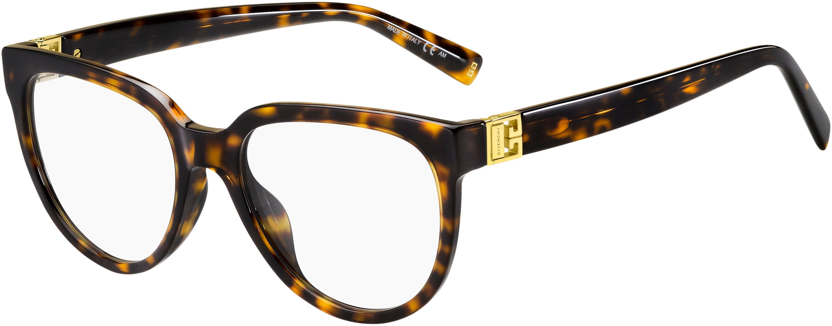  Givenchy 0119/G Oval Modified Eyeglasses 0086-0086  Dark Havana (00 Demo Lens)