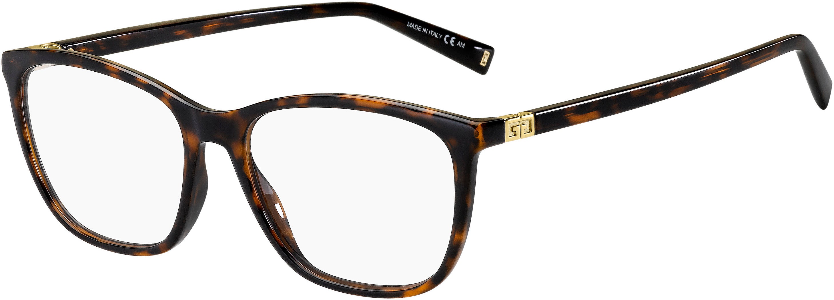  Givenchy 0121 Cat Eye/butterfly Eyeglasses 0086-0086  Dark Havana (00 Demo Lens)