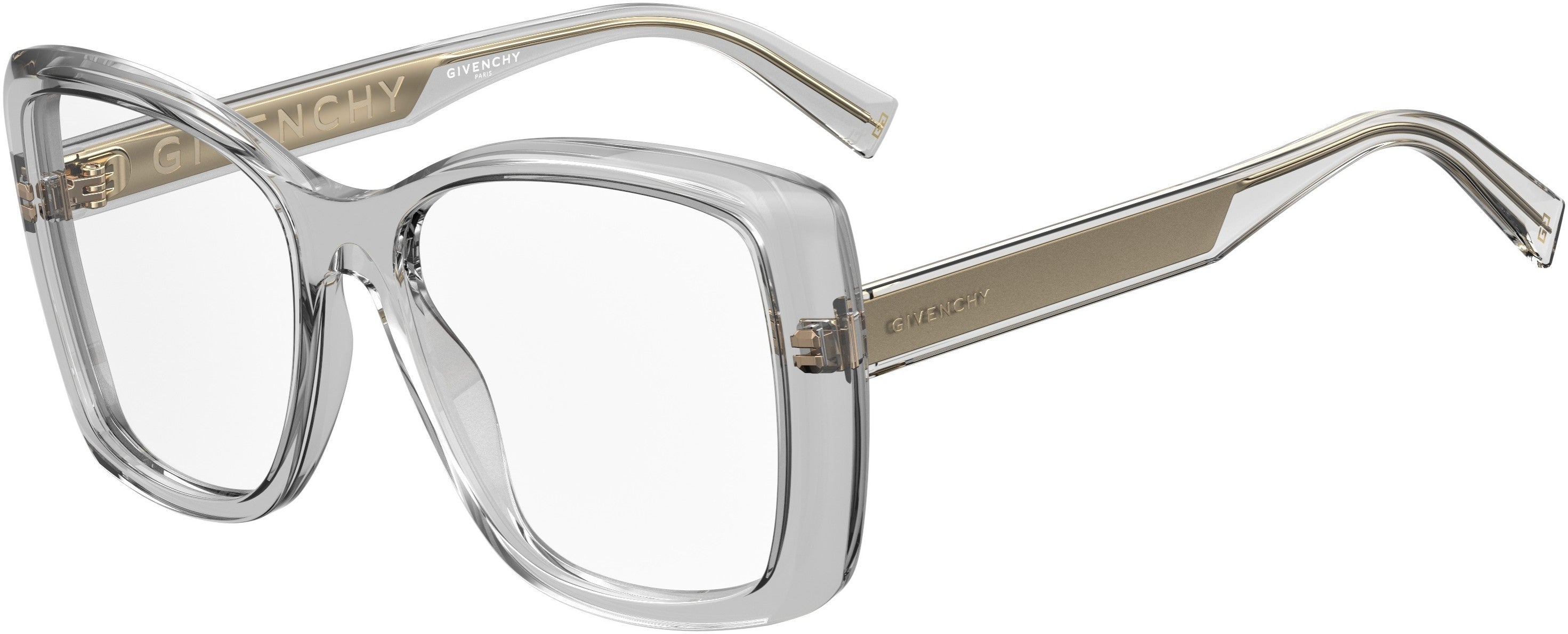  Givenchy 0135 Square Eyeglasses 0KB7-0KB7  Gray (00 Demo Lens)