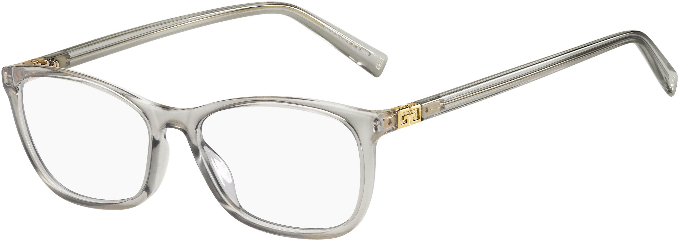 Givenchy 0143 Rectangular Eyeglasses 0KB7-0KB7  Gray (00 Demo Lens)