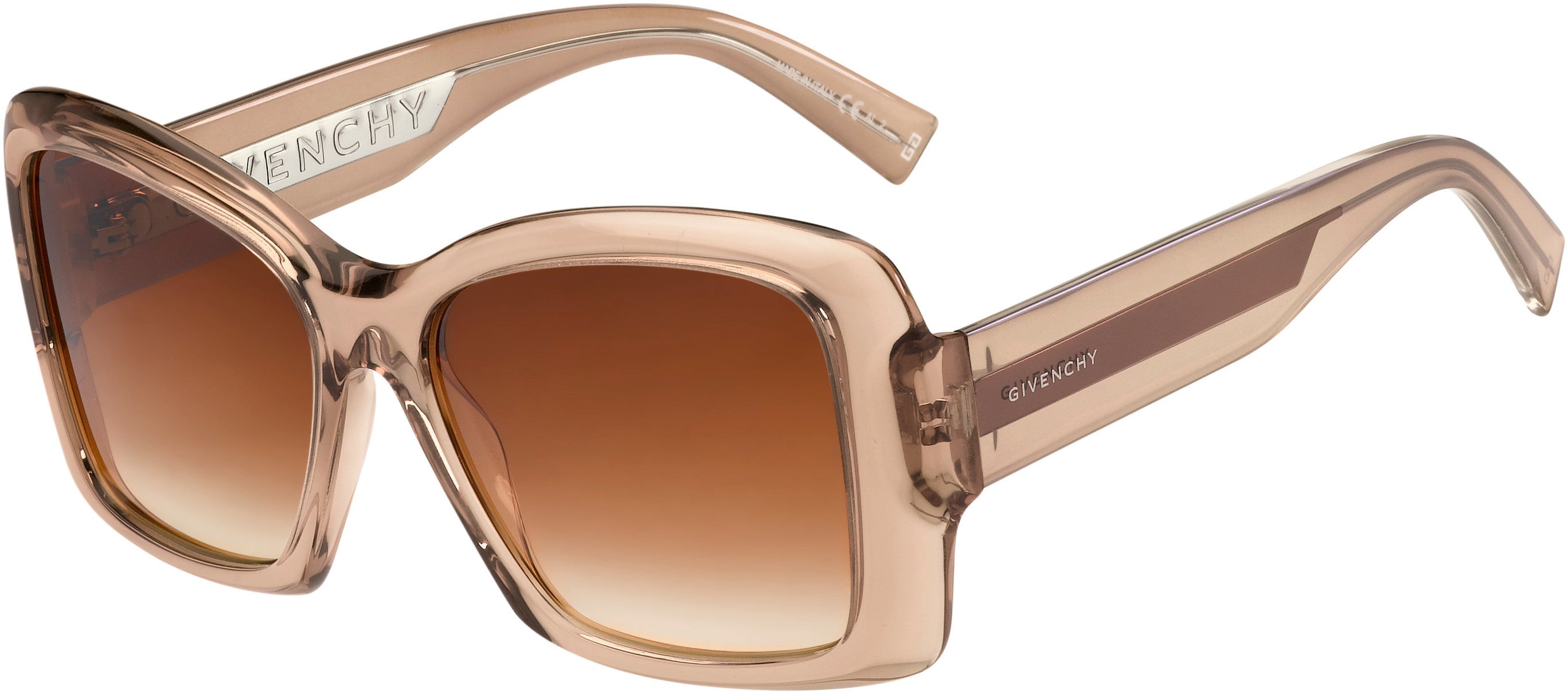  Givenchy 7186/S Square Sunglasses 0FWM-0FWM  Nude (HA Brown Gradient)