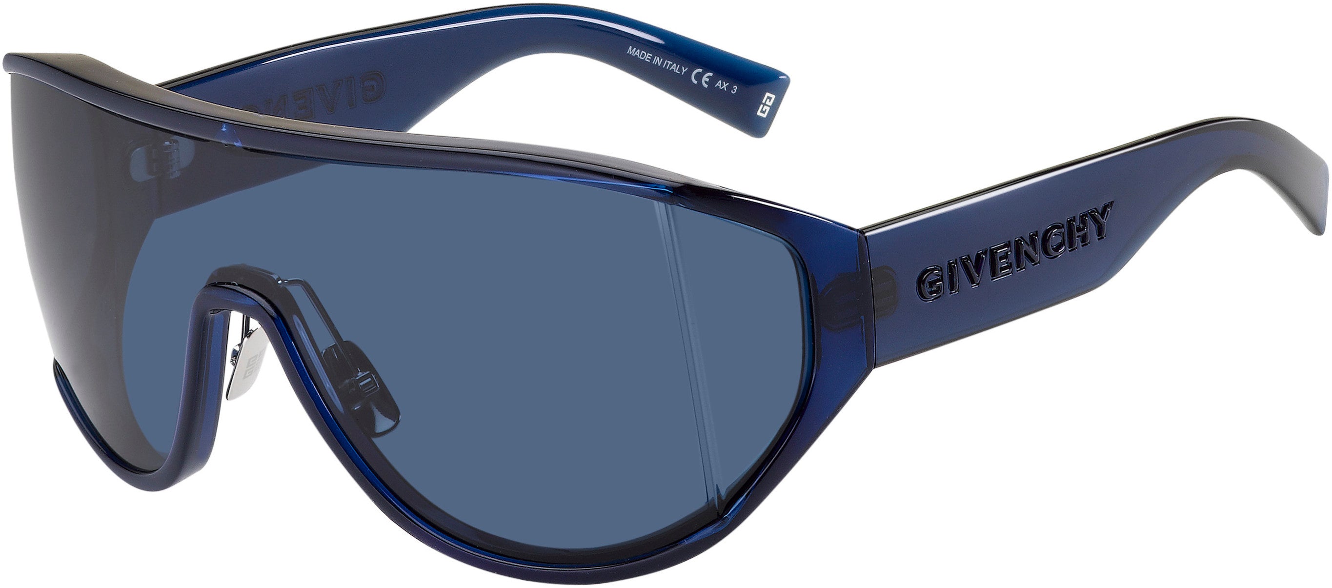  Givenchy 7188/S Rectangular Sunglasses 0PJP-0PJP  Blue (KU Blue)