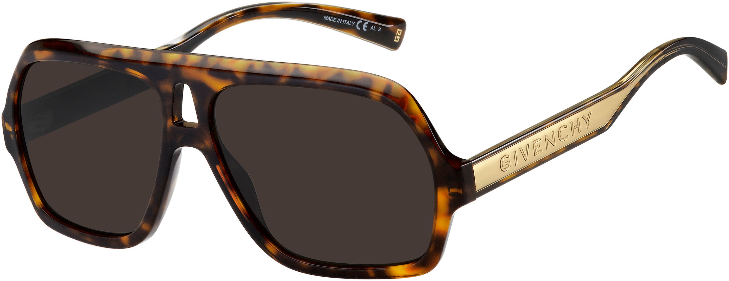  Givenchy 7200/S Navigator Sunglasses 0086-0086  Dark Havana (70 Brown)