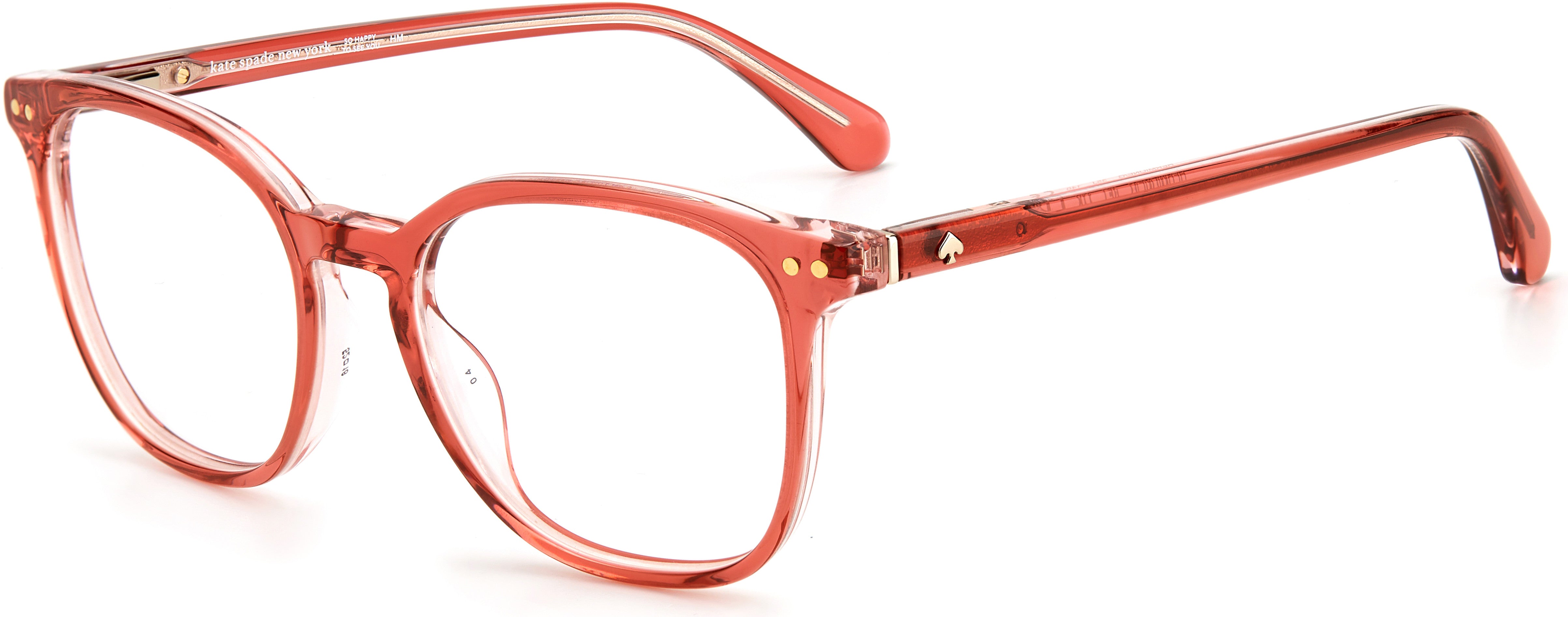 Kate Spade Hermione/G Tea Cup Eyeglasses 035J-035J  Pink (00 Demo Lens)
