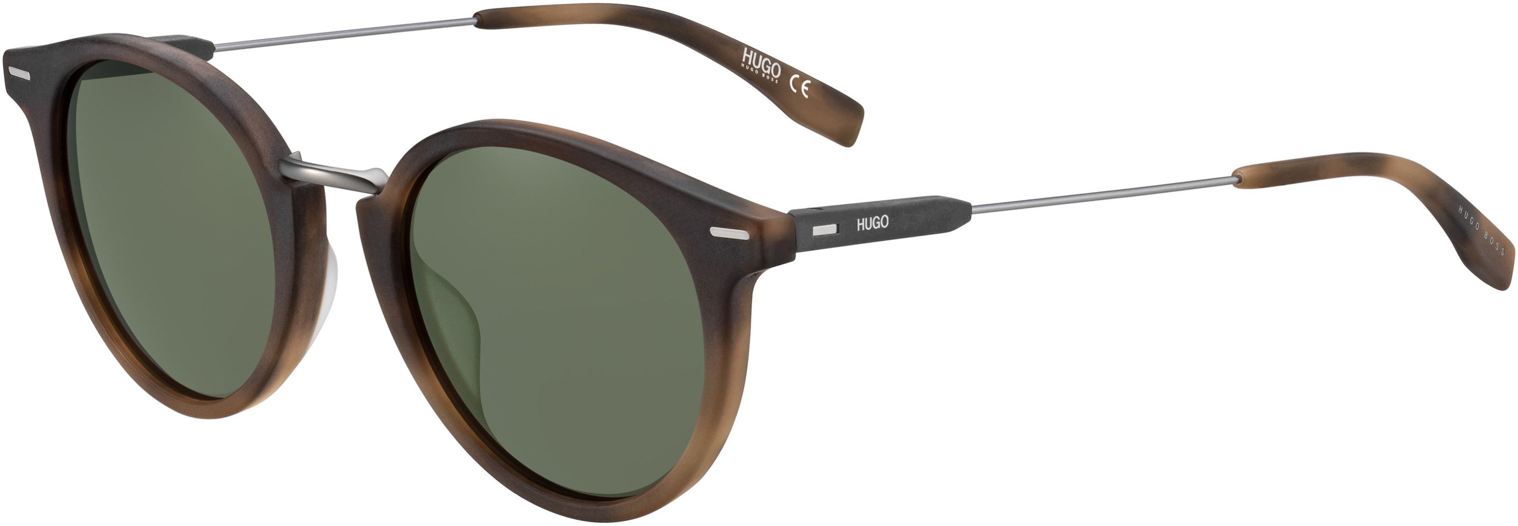 Hugo (hug) Hugo 0326/S Oval Modified Sunglasses 0HGC-0HGC  Brown Havana (QT Green)