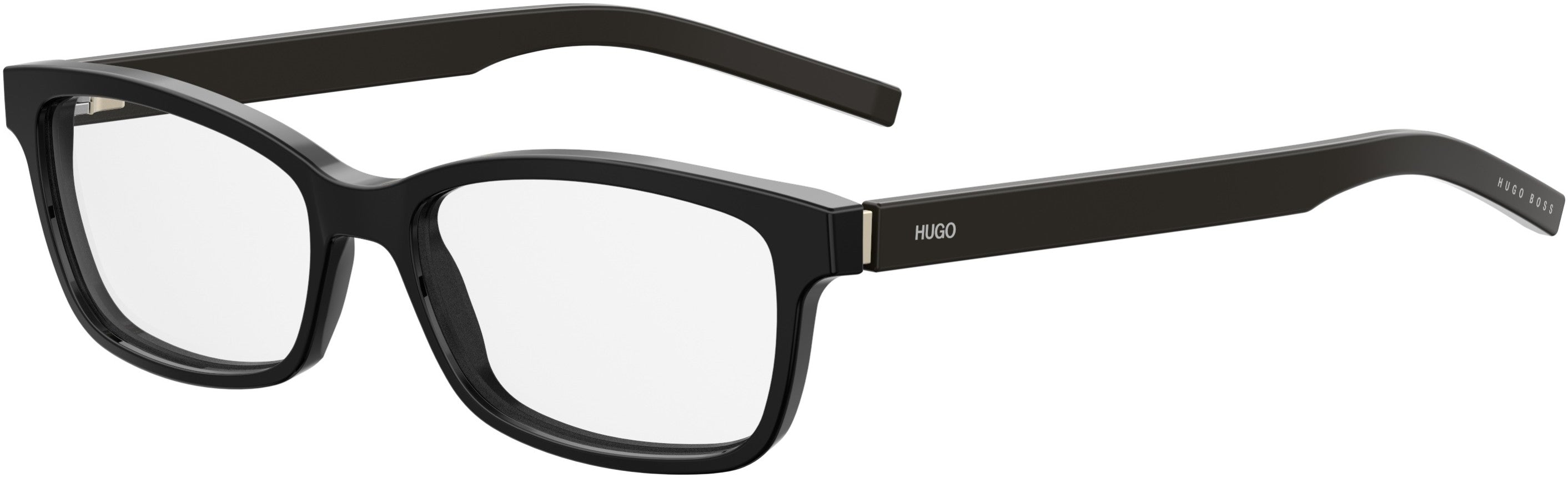 Hugo (hug) Hugo 1016 Rectangular Eyeglasses 0807-0807  Black (00 Demo Lens)