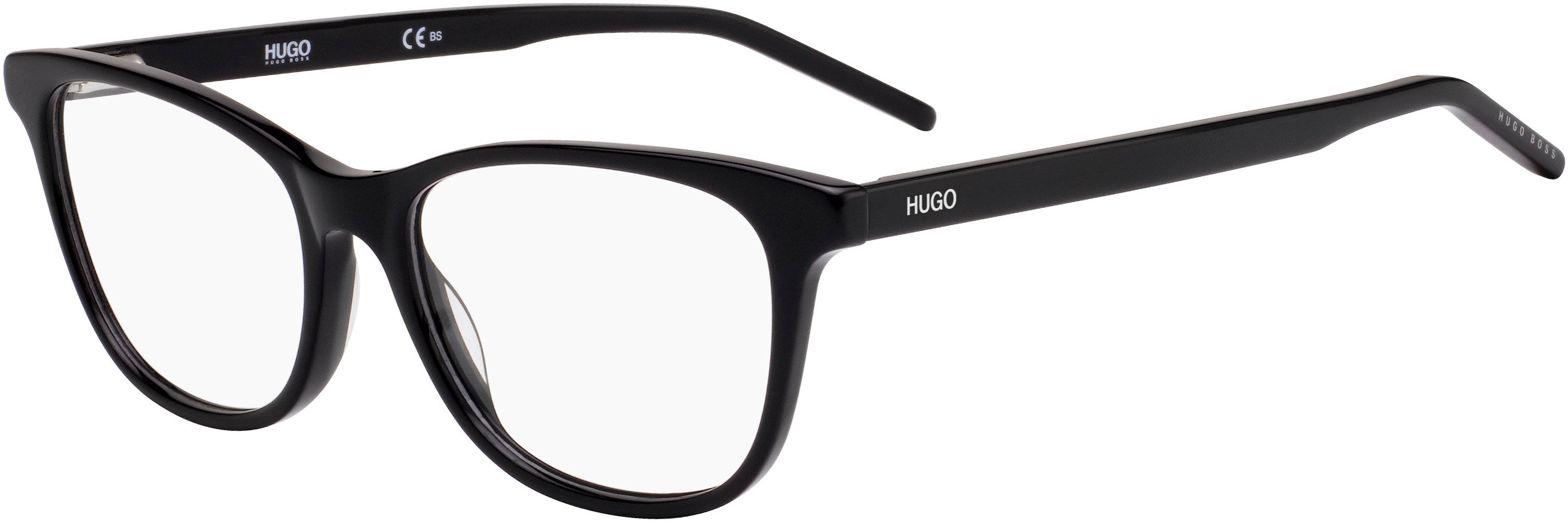 Hugo (hug) Hugo 1041 Oval Modified Eyeglasses 0807-0807  Black (00 Demo Lens)