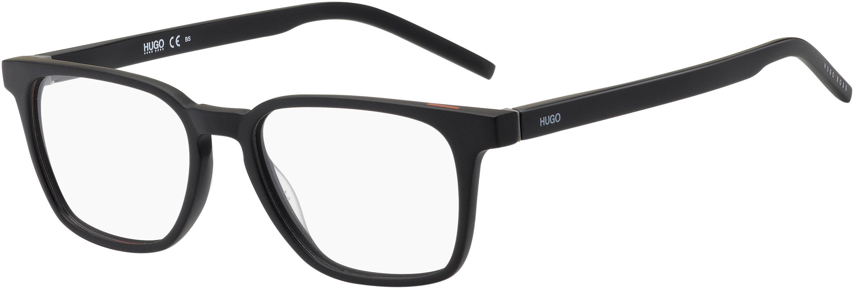 Hugo (hug) Hugo 1130 Rectangular Eyeglasses 0003-0003  Matte Black (00 Demo Lens)