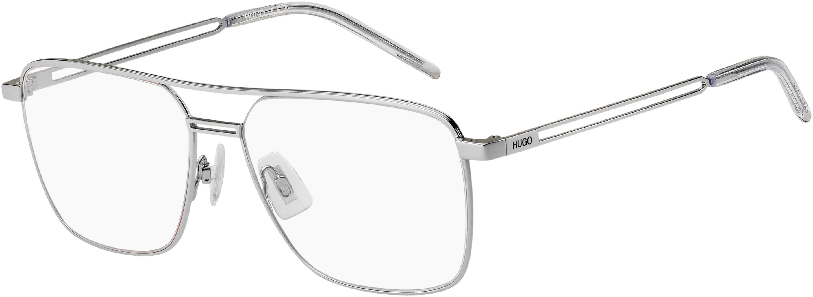 Hugo (hug) Hugo 1145 Special Shape Eyeglasses 0010-0010  Palladium (00 Demo Lens)