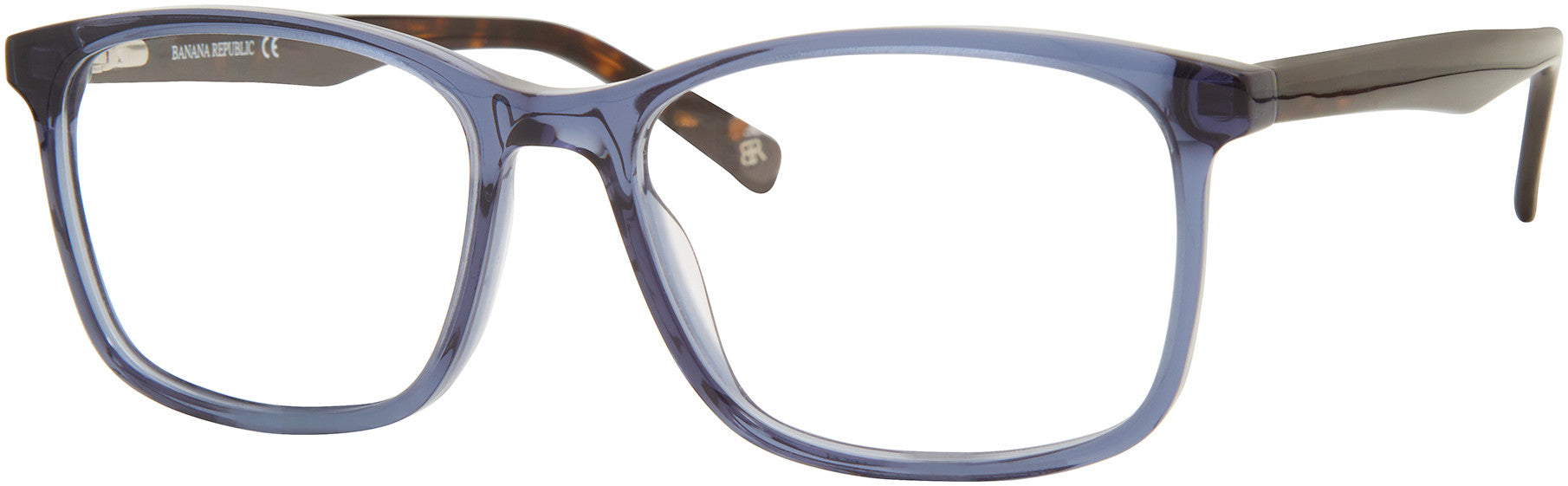 Banana Republic Ian Rectangular Eyeglasses 0OXZ-0OXZ  Blue Crystal (00 Demo Lens)