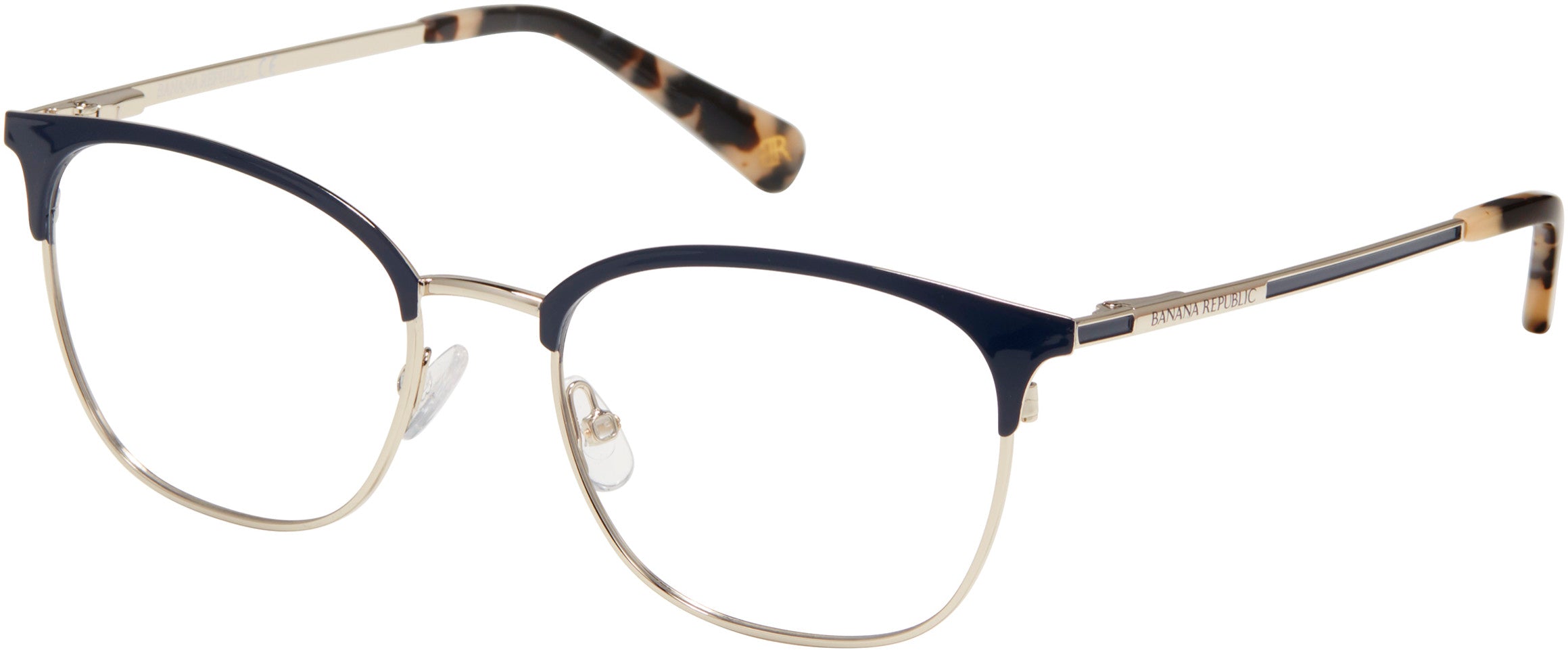 Banana Republic Isadora Cat Eye/butterfly Eyeglasses 0KY2-0KY2  Blue Gold (00 Demo Lens)