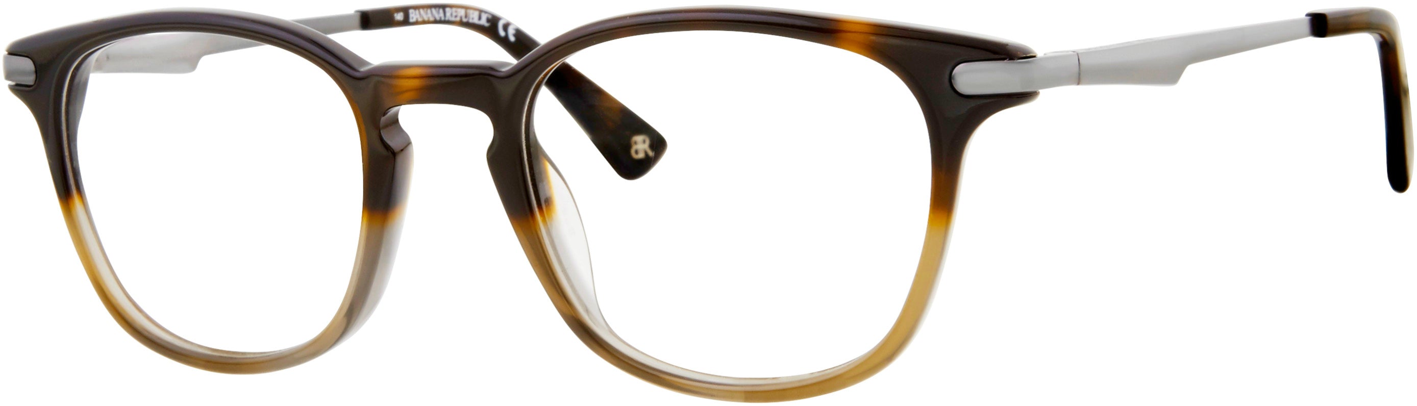 Banana Republic Jayvon Oval Modified Eyeglasses 0AB8-0AB8  Havana Gray (00 Demo Lens)