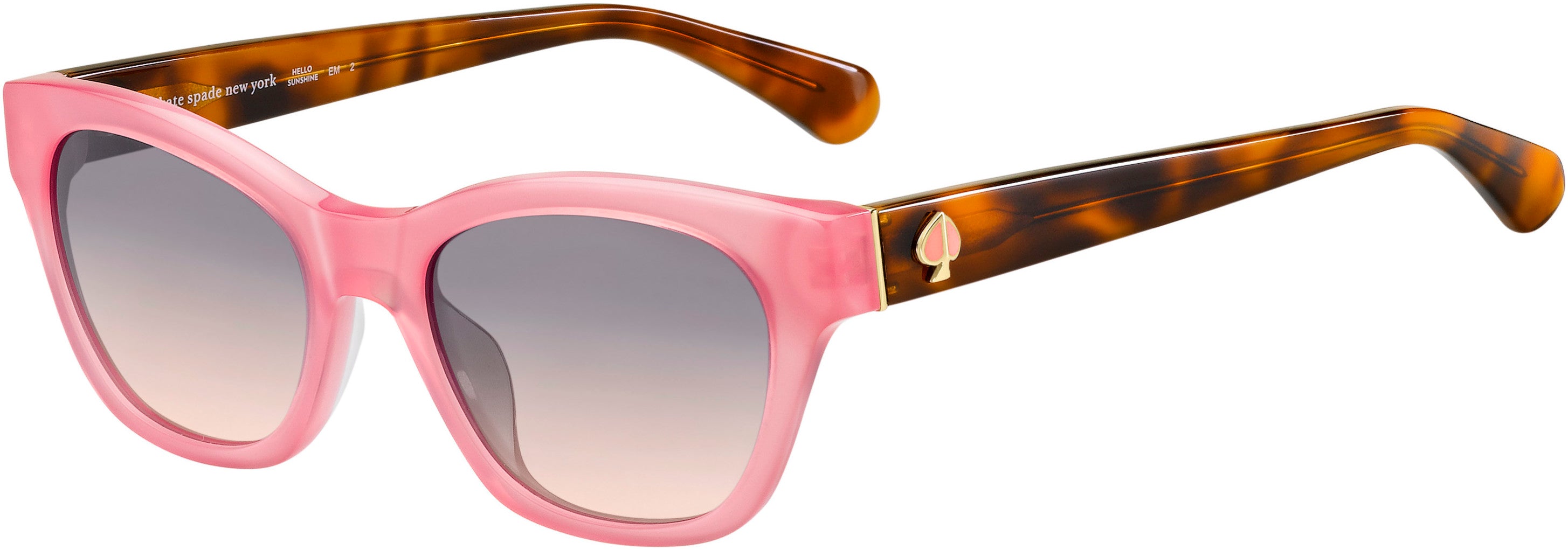 Kate Spade Jerri/S Cat Eye/butterfly Sunglasses 035J-035J  Pink (FF Gray Shded Pink)