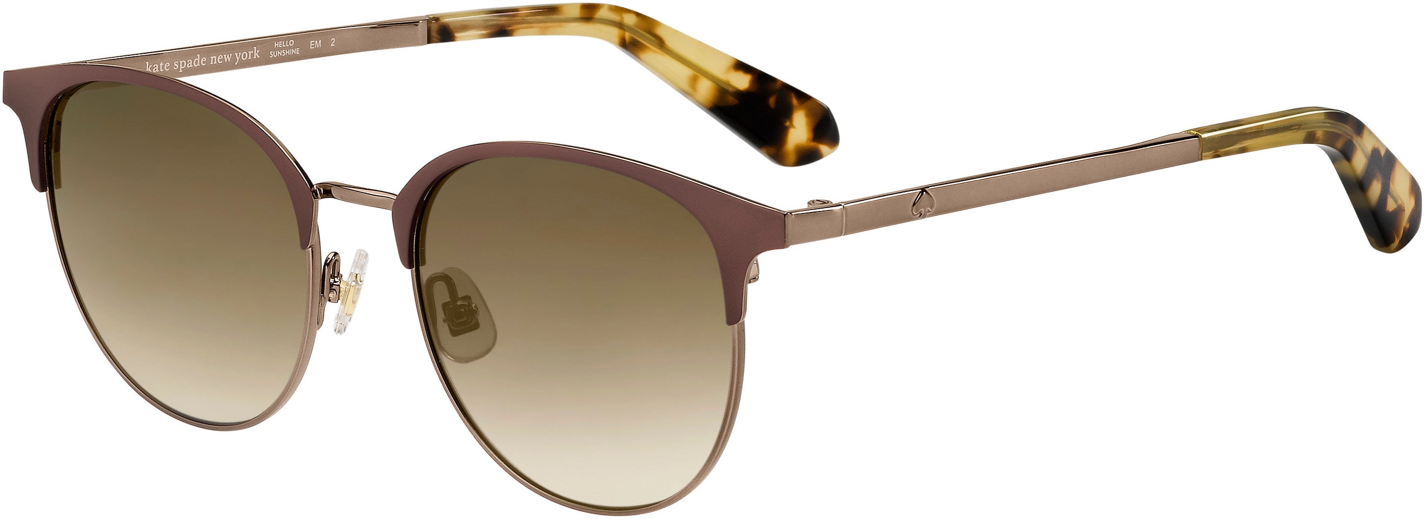 Kate Spade Joelynn/S Cat Eye/butterfly Sunglasses 009Q-009Q  Brown (HA Brown Gradient)