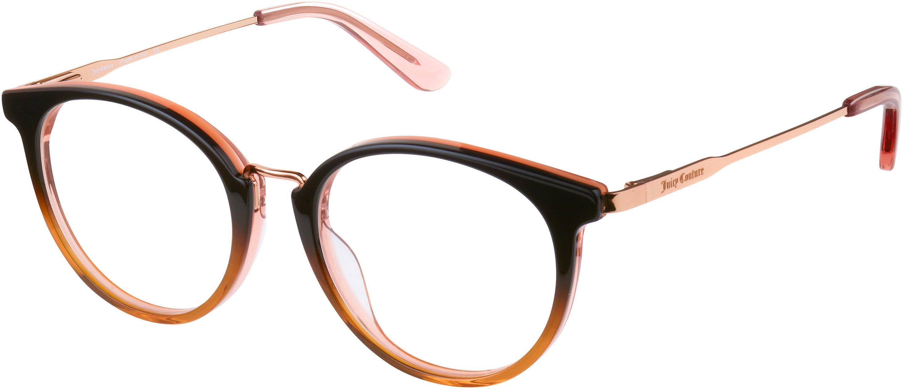 Juicy Couture Juicy 183 Oval Modified Eyeglasses 009Q-009Q  Brown (00 Demo Lens)