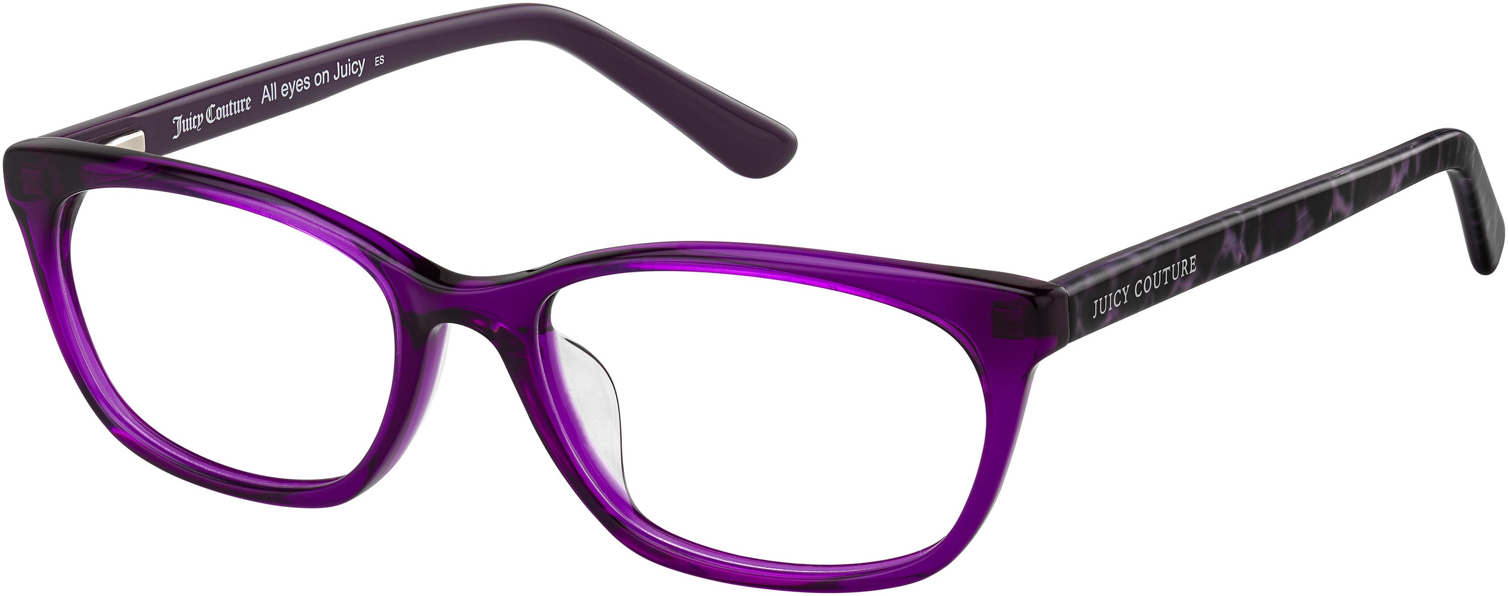 Juicy Couture Juicy 303 Cat Eye/butterfly Eyeglasses 0B3V-0B3V  Violet (00 Demo Lens)