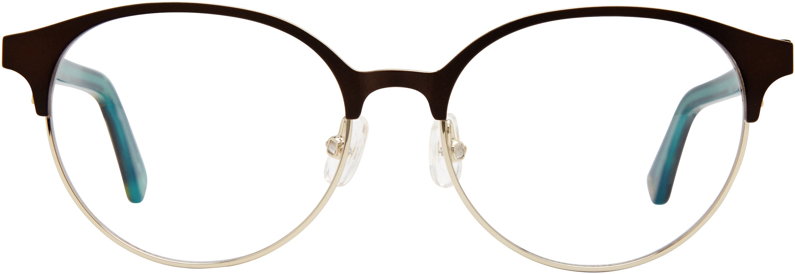 Juicy Couture Juicy 945 Oval Modified Eyeglasses 0YZ4-0YZ4  Matte Brown (00 Demo Lens)