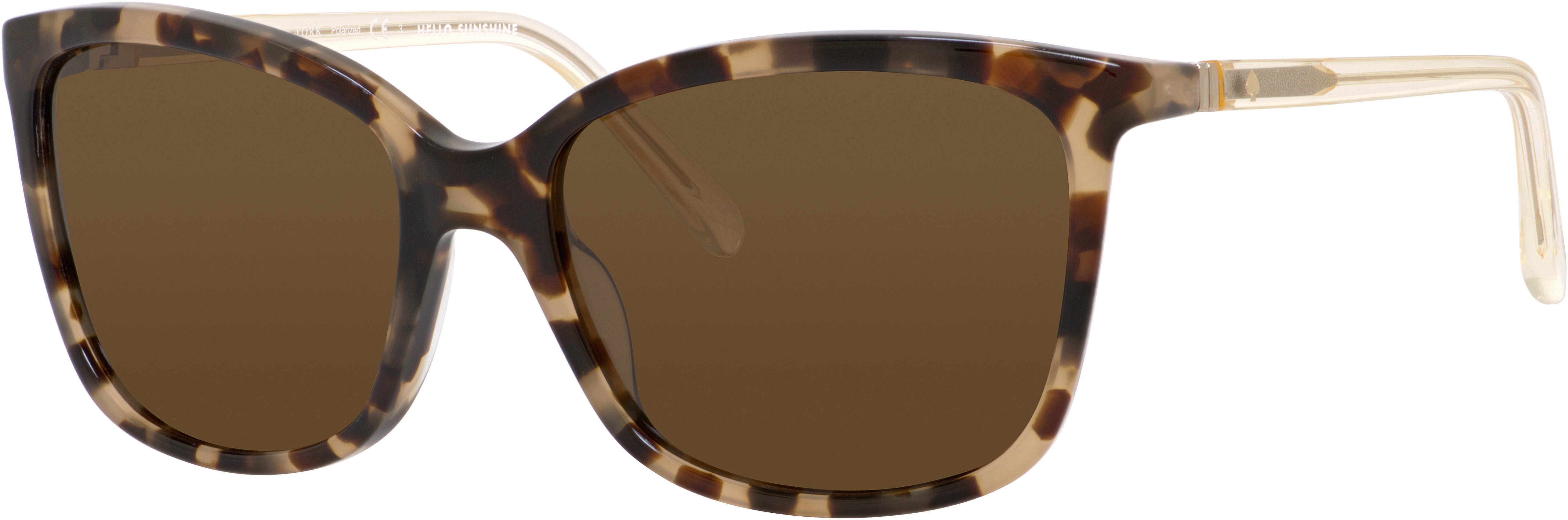 Kate Spade Kasie/P/S Cat Eye/butterfly Sunglasses 0RRV-0RRV  Havana Honey (VW Dark Brown Pz)