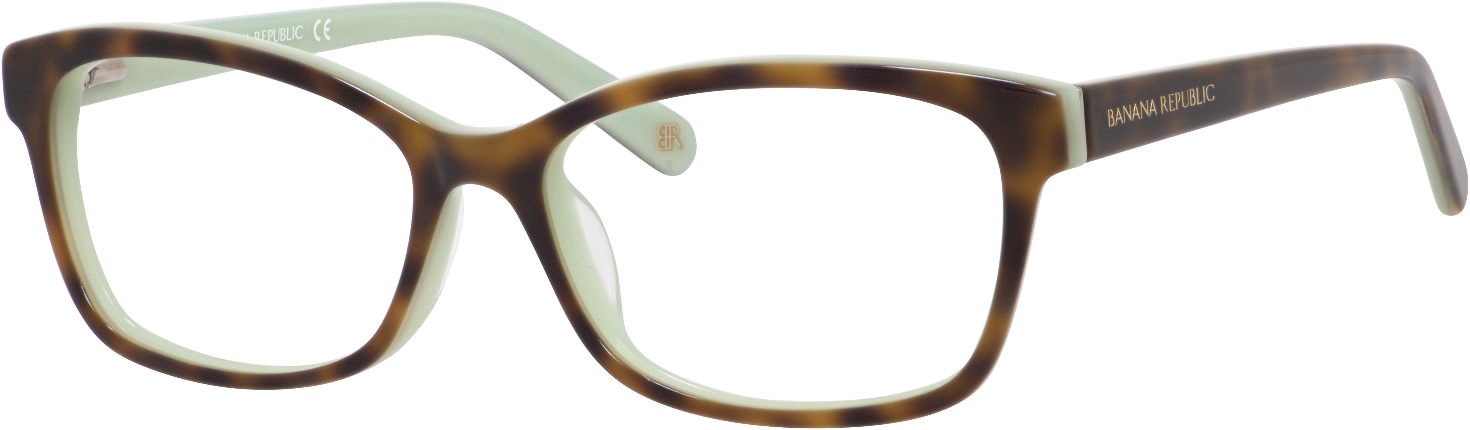 Banana Republic Khole Cat Eye/butterfly Eyeglasses 0JZH-0JZH  Tortoise Mint (00 Demo Lens)