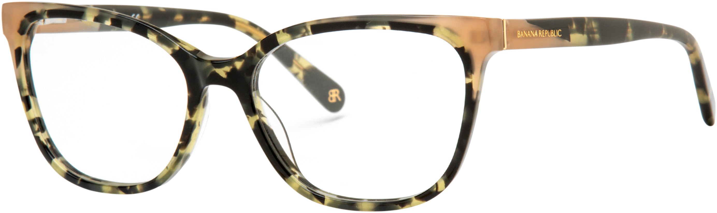 Banana Republic Kimia Cat Eye/butterfly Eyeglasses 01QA-01QA  Olive Green Mus (00 Demo Lens)