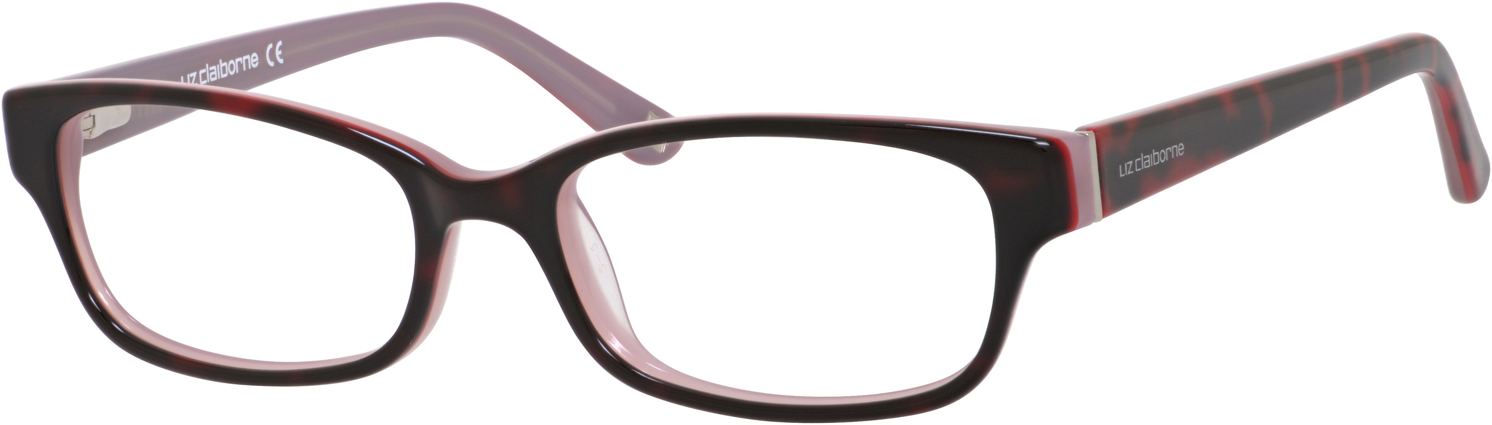  Liz Claiborne 429 Rectangular Eyeglasses 0JGH-0JGH  Havana Pink (00 Demo Lens)