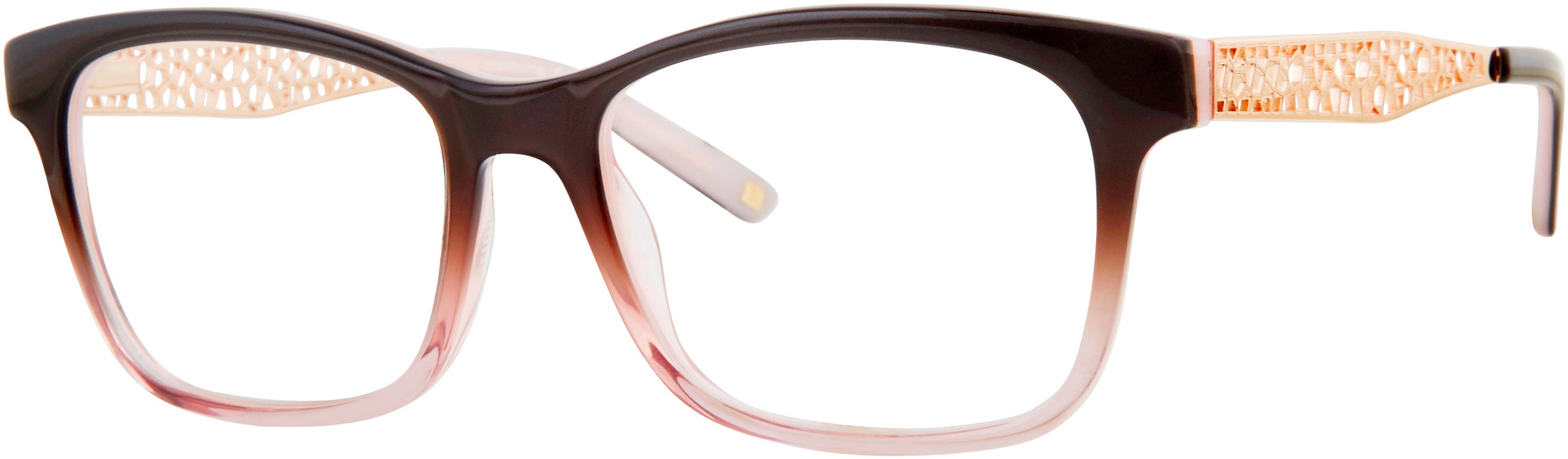  Liz Claiborne 642 Square Eyeglasses 0HAQ-0HAQ  Gray Pink (00 Demo Lens)