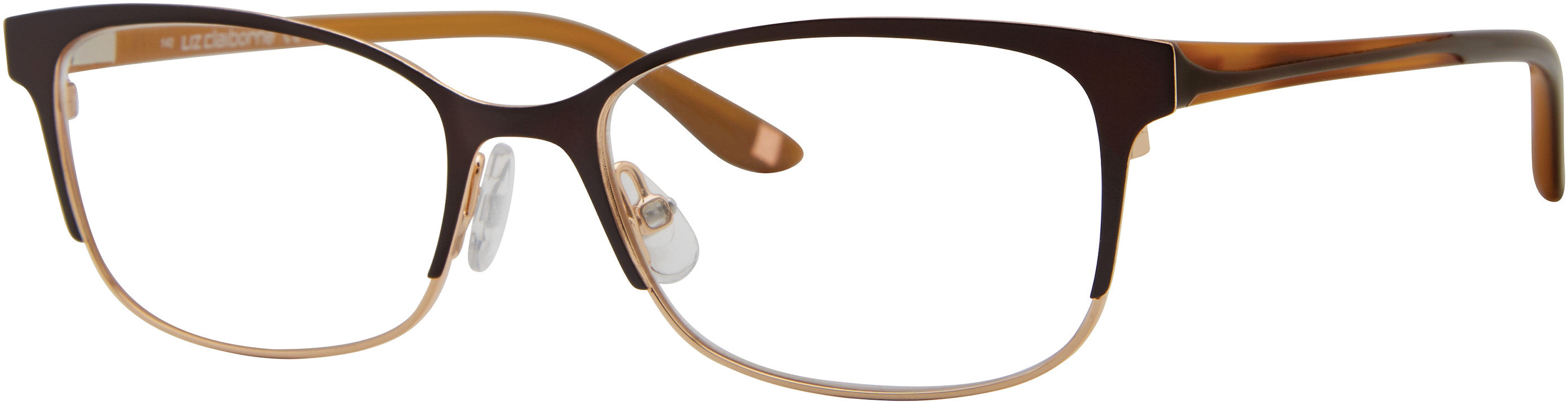  Liz Claiborne 644 Rectangular Eyeglasses 0UFM-0UFM  Bwgd Grid (00 Demo Lens)
