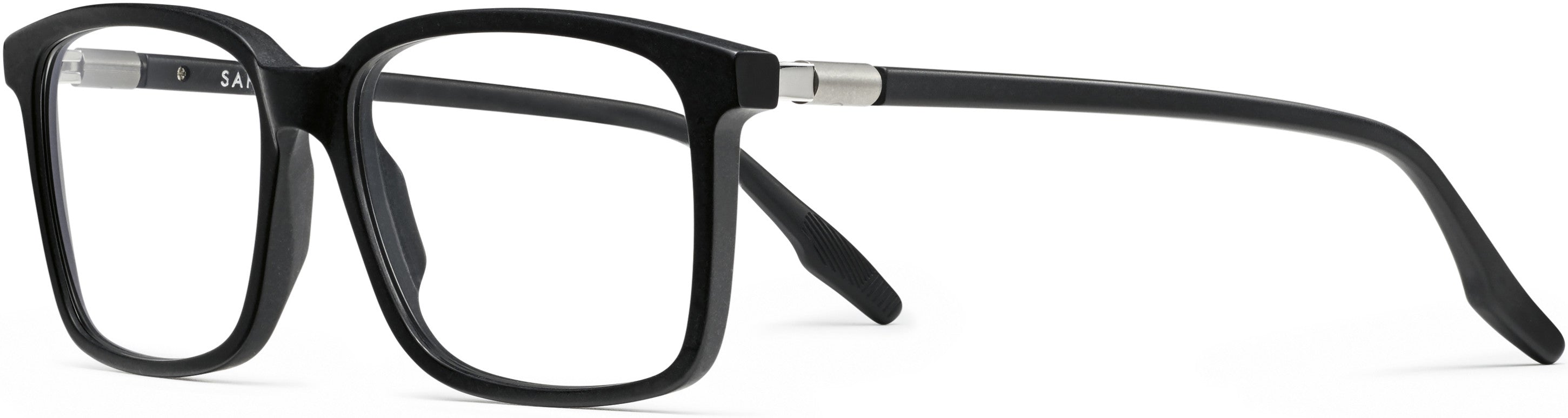 Safilo 2.0 Lastra 01 Rectangular Eyeglasses 0003-0003  Matte Black (00 Demo Lens)