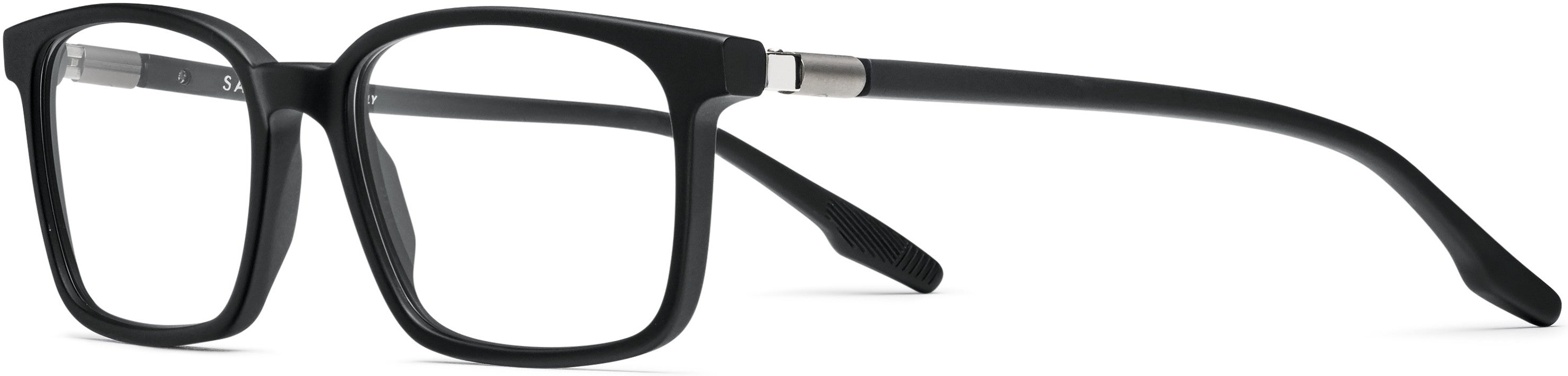 Safilo 2.0 Lastra 03 Rectangular Eyeglasses 0003-0003  Matte Black (00 Demo Lens)