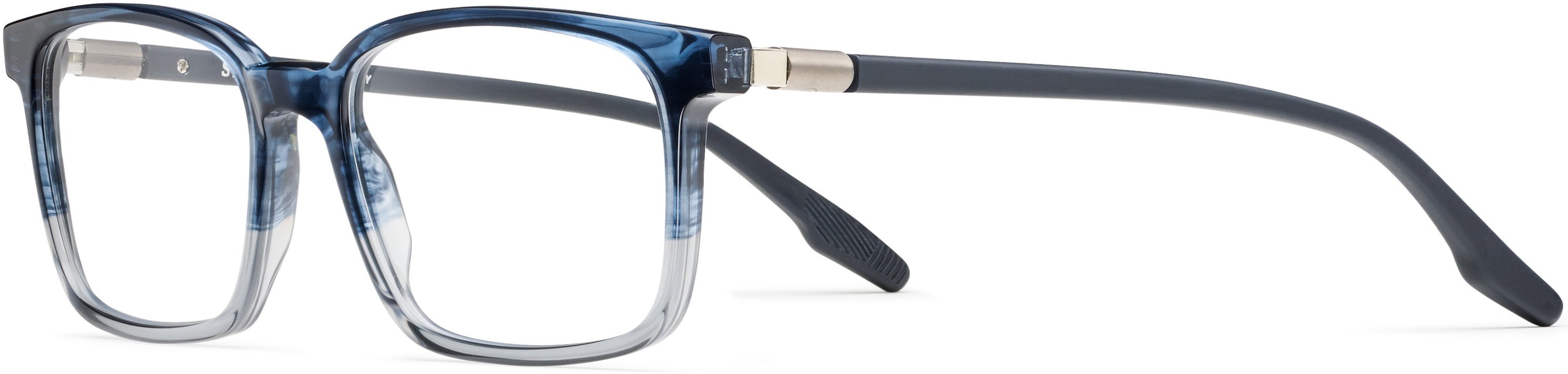 Safilo 2.0 Lastra 03 Rectangular Eyeglasses 0XW0-0XW0  Blue Gray (00 Demo Lens)