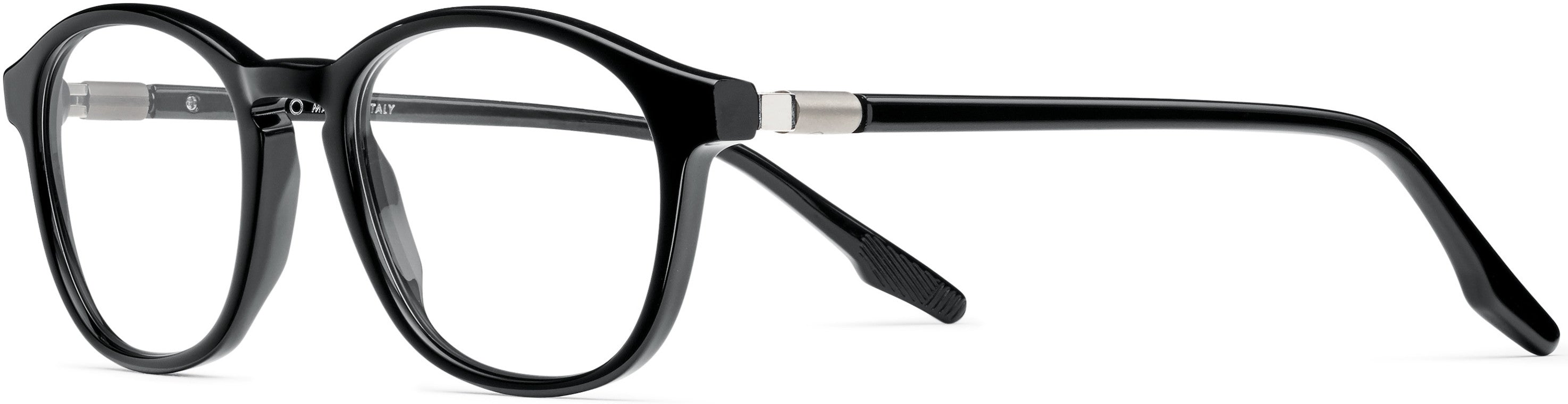 Safilo 2.0 Lastra 04 Oval Modified Eyeglasses 0807-0807  Black (00 Demo Lens)