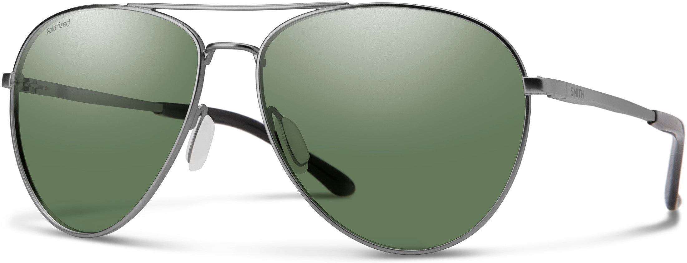 Smith Layback Aviator Sunglasses 0R80-0R80  Semi Matte Dark Ruthenium (M9 Gray Pz)