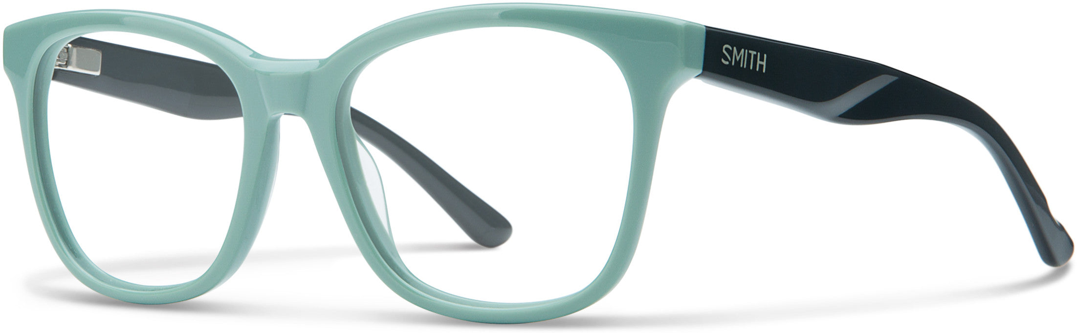 Smith Lightheart Rectangular Eyeglasses 01ED-01ED  Green (00 Demo Lens)
