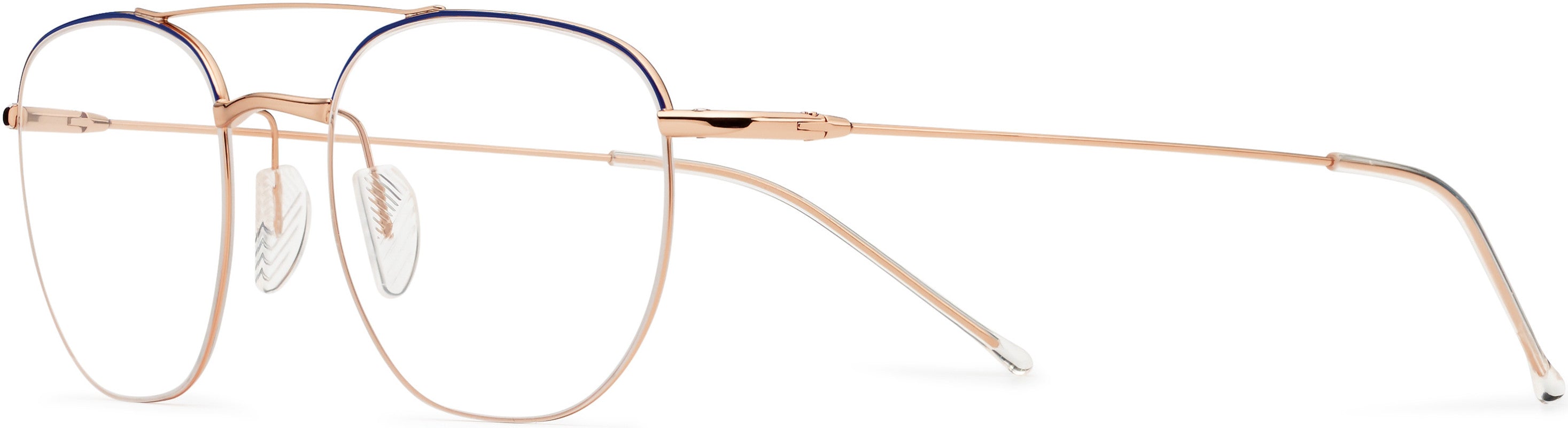 Safilo 2.0 Linea 02 Oval Modified Eyeglasses 0DDB-0DDB  Gold Copper (00 Demo Lens)