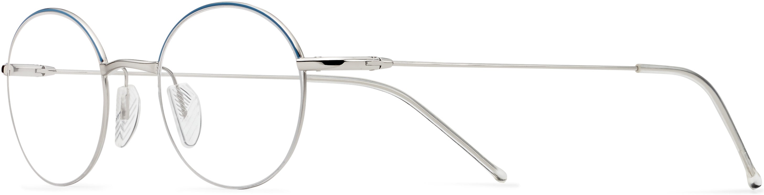 Safilo 2.0 Linea 04 Oval Modified Eyeglasses 0010-0010  Palladium (00 Demo Lens)