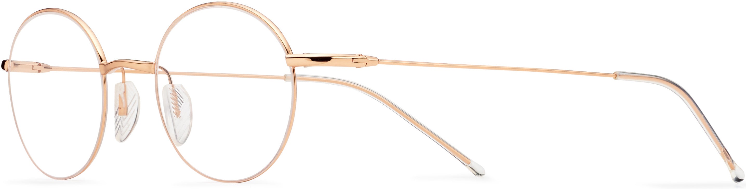 Safilo 2.0 Linea 04 Oval Modified Eyeglasses 0DDB-0DDB  Gold Copper (00 Demo Lens)