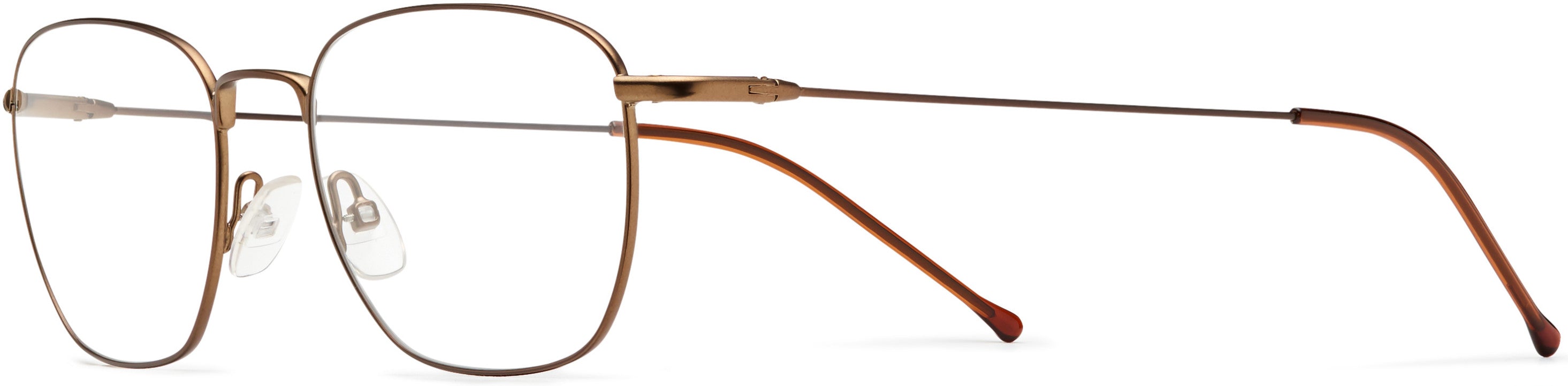 Safilo 2.0 Linea 06 Rectangular Eyeglasses 0YZ4-0YZ4  Matte Brown (00 Demo Lens)