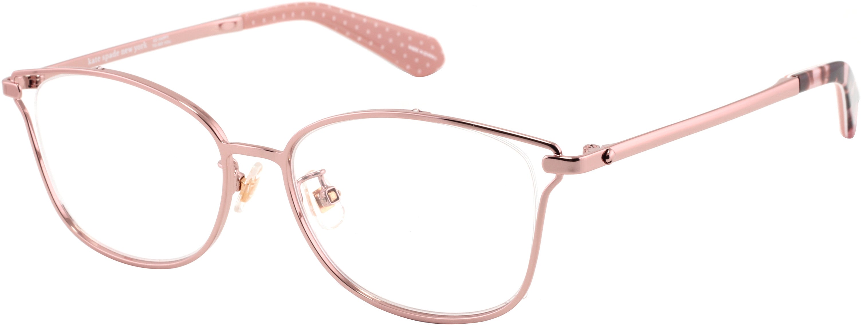 Kate Spade Lowri/F Cat Eye/butterfly Eyeglasses 035J-035J  Pink (00 Demo Lens)